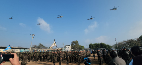 El acto protocolario se llev&oacute; a cabo en la zona 18. (Foto: Jorge Sent&eacute;/Colaborador)