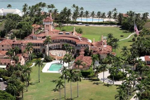 Esta es la residencia Mar-a-Lago ubicada en Florida, Estados Unidos.  (Foto: redes sociales)
