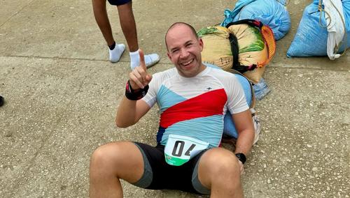 Se ha convertido en ejemplo de disciplina y perseverancia. (Foto: FB Juan Carlos Sagastume)