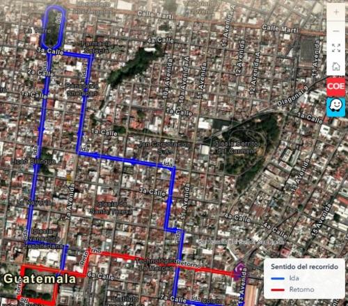 Este es el recorrido de la procesi&oacute;n del Segundo S&aacute;bado de Cuaresma, del Santuario del Se&ntilde;or San Jos&eacute;. (Foto: extracto web) 