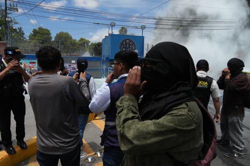 Varios disturbios se registraron esta ma&ntilde;ana. (Foto: Wilder L&oacute;pez/Soy502)