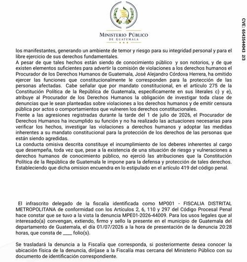 El diputado Jos&eacute; Chic denunci&oacute; penalmente ante el Ministerio P&uacute;blico al procurador Alejandro C&oacute;rdova Herrera por el delito de incumplimiento de deberes. (Imagen: Diputado Jos&eacute; Chic)