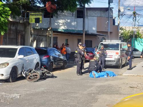Las autoridades han acordonado la escena del crimen. (Foto: CVB)
