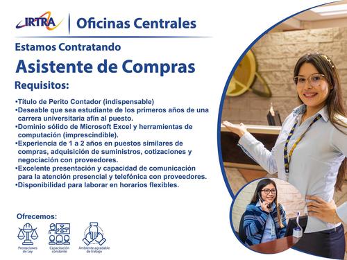 Las vacantes ya est&aacute;n abiertas. (Foto: Irtra)