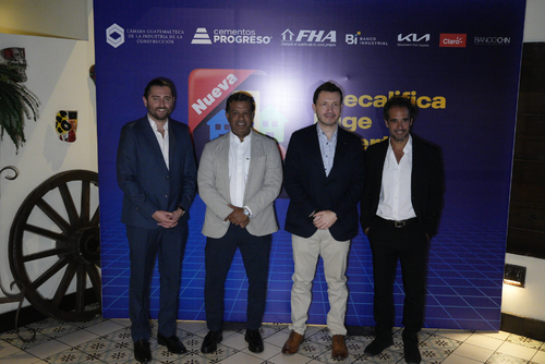 Lanzamiento de Expocasa 2026, a cargo de los directivos de la C&aacute;mara Guatemalteca de la Construcci&oacute;n. (Foto: Wilder L&oacute;pez/Soy502)