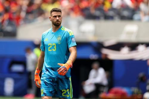 Durante la campa&ntilde;a liguera 2025-26, disput&oacute; 37 partidos como titular indiscutible en LaLiga. (Foto: AFP)