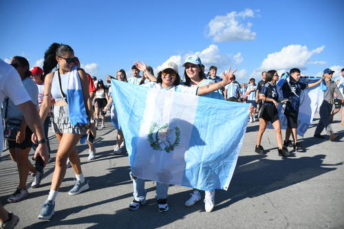 Guatemala siempre presente en la cita mundialista. (Foto: Rudy Mart&iacute;nez)