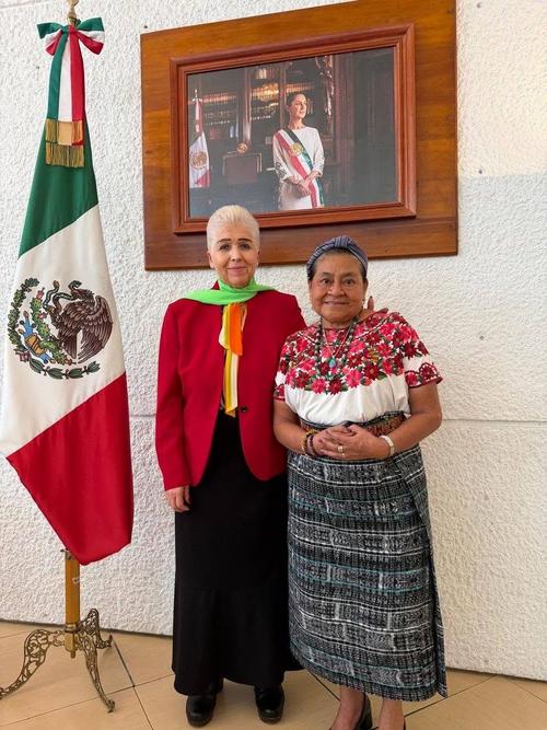 Rigoberta Menchú, Embajada de México, reconocimiento, constructora educación, cultura, paz, guatemala, noticias, soy502 2