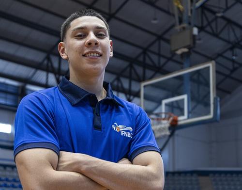 Iv&aacute;n Fern&aacute;ndez es considerado una de las promesas del baloncesto guatemalteco. (Foto: Cortes&iacute;a CDAG)