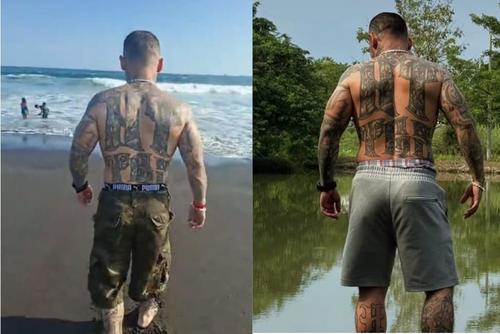 La Dipanda asegura que, seg&uacute;n los tatuajes de alias "Tinny Queens" no se puede relacionara con pandillas en Guatemala, como el Barrio 18 o la Mara Salvatrucha. (Foto: captura de pantalla/Soy502)