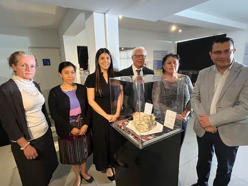Rostro, estuco, maya, craneo, fundacion, ruta maya, mexicon, investigaci&oacute;n, guatemala, soy502, noticias