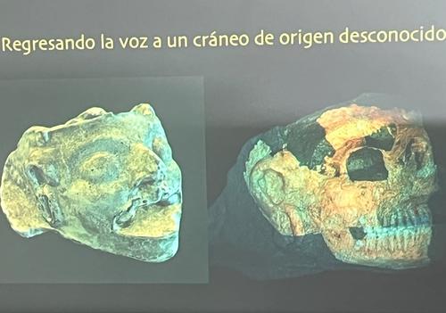 Rostro, estuco, maya, cráneo, fundación, ruta maya, mexicon, investigación, guatemala, soy502, noticias 6