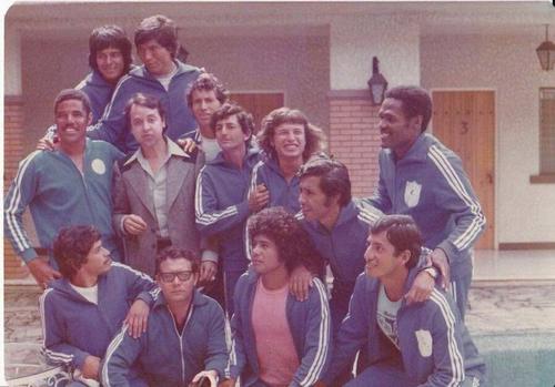 El futbolista &Oacute;scar S&aacute;nchez tuvo la oportunidad de conocer a figuras internacionales del espect&aacute;culo. (Foto: Asociaci&oacute;n de Cronistas Deportivos)