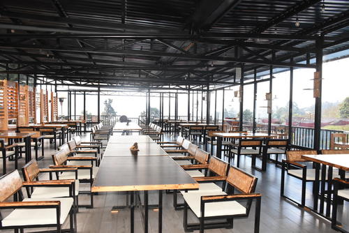 Tambi&eacute;n posee un &aacute;rea techada para almorzar. (Foto: Erick Colop/Colaborador)