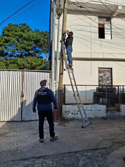 Los terroristas vigilaban las calles de Boca del Monte. (Foto: PNC)