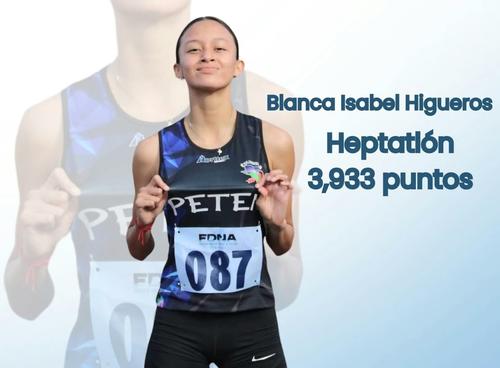 La atleta de Popt&uacute;n trabaja diariamente para alcanzar sus metas deportivas. (Foto: Federaci&oacute;n Deportiva Nacional de Atletismo de Guatemala)