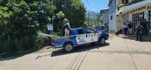 La Polic&iacute;a Nacional Civil (PNC) mont&oacute; un operativo este jueves en seguimiento a hechos de violencia en Boca del Monte. (Foto: Jorge Sent&eacute;/Colaborador)