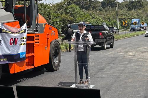 Ministerio de Comunicaciones, Puente Belice II, reactivaci&oacute;n de trabajos, Gobierno, proyecto vial, 02