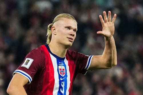 Erling Haaland no ha jugado ninguna Copa del Mundo con la selecci&oacute;n absoluta previo al Mundial 2026.