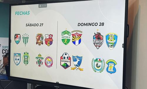 Con estos partidos dar&aacute; inicio el torneo a finales de este mes. (Foto: redes sociales) 