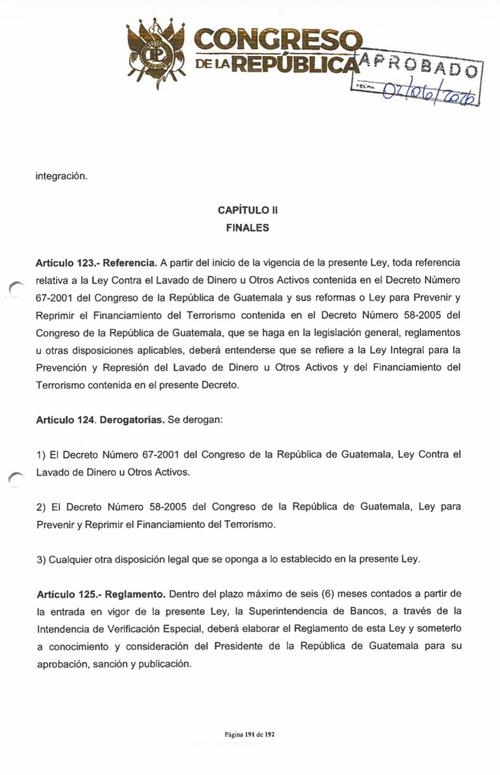 La Superintendencia de Bancos tendr&aacute; seis meses para presentar el reglamento de la ley. (Imagen: captura de pantalla)