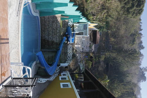 El balneario fue acondicionado en una monta&ntilde;a, por lo que est&aacute; rodeado de naturaleza. (Foto: Renato Melgar/Colaborador)