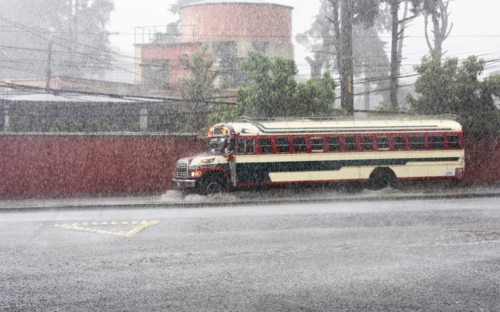 El Insivumeh pronostica inundaciones a causa de las copiosas lluvias. (Foto: Edgar Poc&oacute;n/Colaborador)