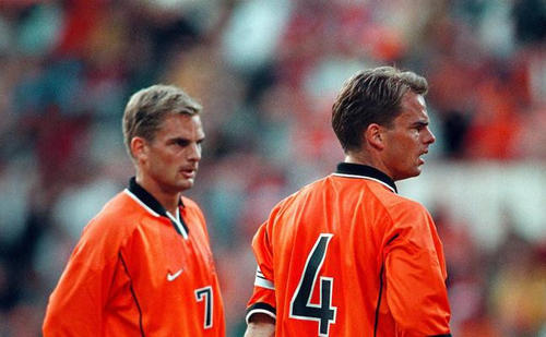 Los gemelos De Boer marcaron una &eacute;poca con Pa&iacute;ses Bajos. (Foto: EFE) 
