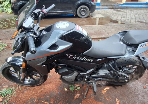 La motocicleta fue consignada. (Foto: PNC)