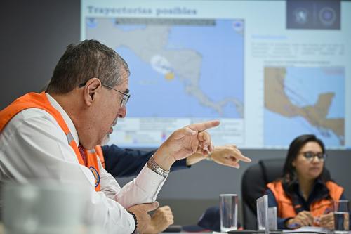 Conred, tormenta tropical, Cristina, supervisi&oacute;n, Bernard Ar&eacute;vlo, clima, prevenci&oacute;n, preparaci&oacute;n, respuesta, 02