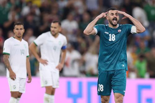 Hussein anot&oacute; el gol decisivo contra Bolivia en el repechaje intercontinental celebrado en Monterrey. Gracias a ese tanto, Irak clasific&oacute; a la Copa del Mundo 2026. (Foto: AFP)