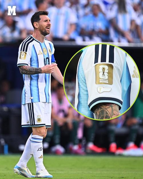 Lionel Messi estren&oacute; este martes su parche "Legacy" con un hat-trick. (Foto: Marca)