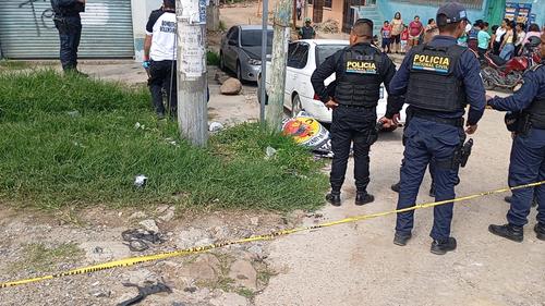 Las autoridades acordonaron la escena del crimen para realizar las diligencias de ley. (Foto: CVB)
