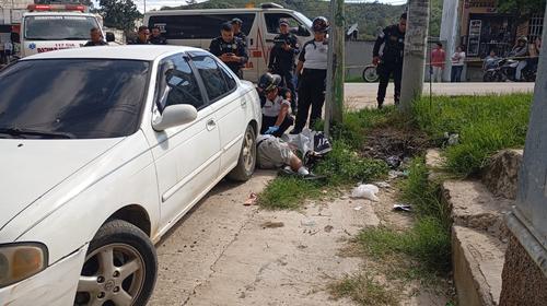 La v&iacute;ctima fue identificada por su progenitora como: Brayan Roberto Mart&iacute;nez Orellana. (Foto: CVB)