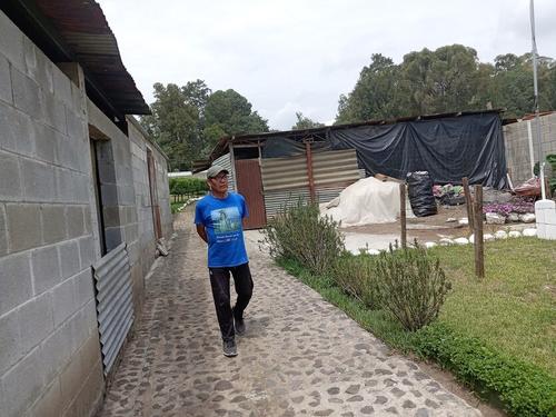 Luis Felipe Quisque: L&iacute;der que renaci&oacute; de las cenizas del volc&aacute;n. (Foto: Carlos Sotz/Colaborador)