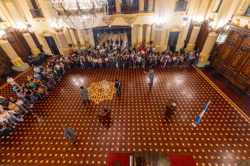 El Palacio Nacional de la Cultura ofrece muchas curiosidades para los visitantes. (Foto: Cortes&iacute;a MCD)