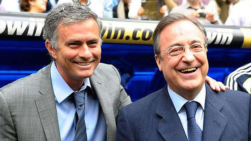 Mourinho y Florentino tiene una relaci&oacute;n especial desde hace varios a&ntilde;os. (Foto: redes sociales) 