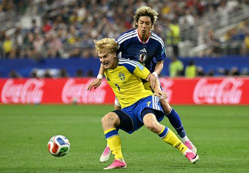 Jap&oacute;n complet&oacute; 4 de los 15 centros orquestados frente a Suecia. (Foto: AFP)