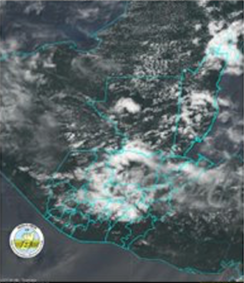 Para este viernes se esperan nublados, lluvias y viento. (Foto: Insivumeh)