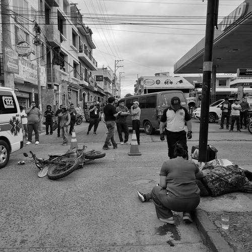 El conductor del auto huy&oacute; de lugar. (Foto: Alfonso L&oacute;pez/colaborador)