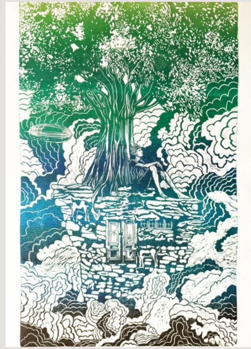 Jacobo Mena, la sombra esfumada, exposici&oacute;n, Antigua 3