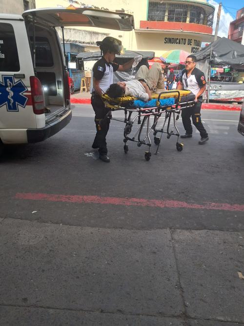 Los tres menores fueron trasladados a un centro asistencial. (Foto: CVB)