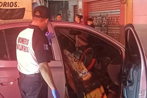 Ataque armado, ruta interamericana, muerto, heridos, homicidios, violencia, Bombero Voluntarias, 02