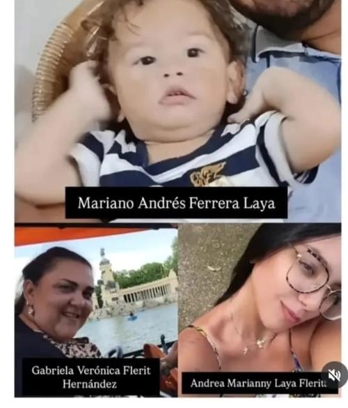 La familia qued&oacute; bajo los escombros de su residencia. 
