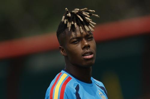 En 66 minutos que ha disputado Nico Williams en el Mundial 2026, suma 44 desmarques para recibir el bal&oacute;n. (Foto: AFP) 