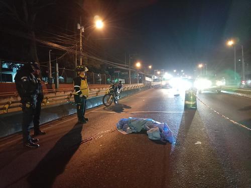 El hombre perdi&oacute; la vida debido a la gravedad del impacto. (Foto: CVB)