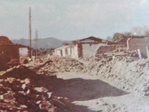 El centro de la poblaci&oacute;n qued&oacute; destruido en su totalidad. (Foto: Carlos Sotz/Colaborador)