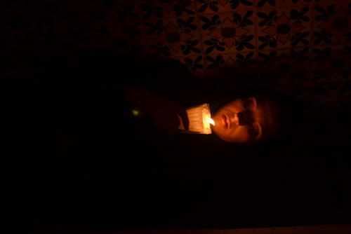 Semana Santa: La Dama de Negro y su viaje por iglesias de Capital. (Foto: Colaboraci&oacute;n/H&eacute;ctor G&oacute;mez)