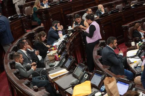 Oficialistas manten&iacute;an el uso de la palabra durante la jornada. (Foto: Oscar Rivas/Colaboraci&oacute;n)