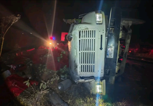 El accidente dej&oacute; a una menor sin vida. (Foto: Miguel Colop/Colaborador)